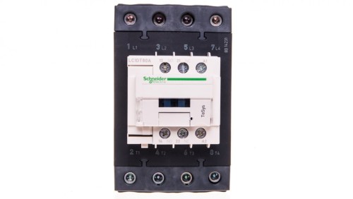 TeSys Deca Stycznik mocy 80A AC-1 4P 230V AC 1Z 1R (EVK) LC1DT80AP7