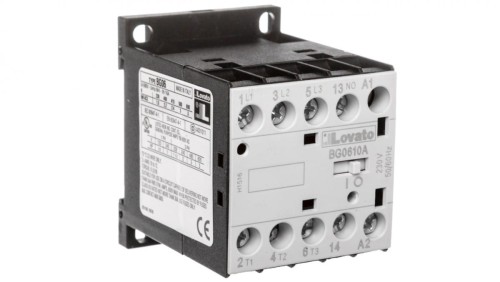 Stycznik mocy 3P 6A 2,2kW przy 400VAC AC3, cewka 230VAC 50/60Hz 1Z 0R 11BG0610A230