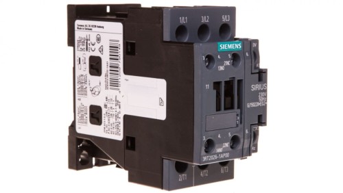 Stycznik mocy 25A 3P 230V AC 1Z 1R S0 3RT2026-1AP00
