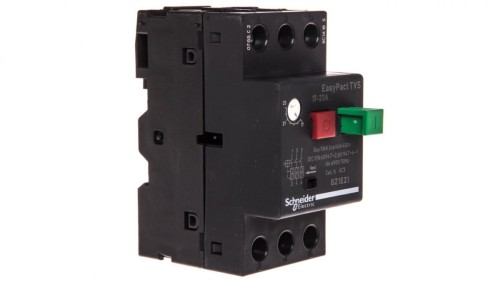 Wyłącznik silnikowy 3P 9kW 17-23A EasyTeSys Power, napęd przyciskowy, zaciski skrzynkowe GZ1E21