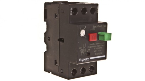 Wyłącznik silnikowy 3P 4kW 6-10A EasyTeSys Power, napęd przyciskowy, zaciski skrzynkowe GZ1E14