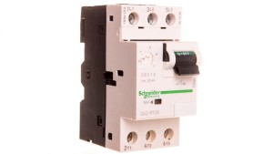 TeSys Deca Wyłącznik silnikowy 3P 0,37kW 0,63-1A GV2RT05