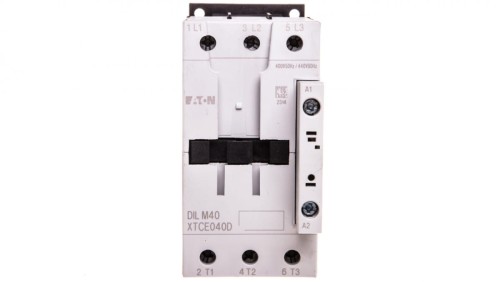 Stycznik mocy 40A 3P 400VAC 0Z 0R DILM40(400V50HZ,440V60HZ) 277768