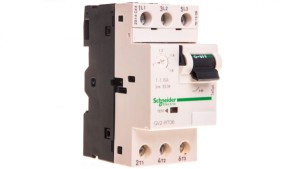 TeSys Deca Wyłącznik silnikowy 3P 0,55KW 1-1,6A GV2RT06