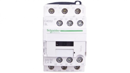 TeSys Deca Stycznik pomocniczy 10A 3Z 2R 24V DC CAD32BL