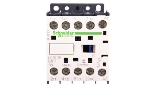 Stycznik mocy 6A 3P 110V AC 0Z 1R LC1K0601F7
