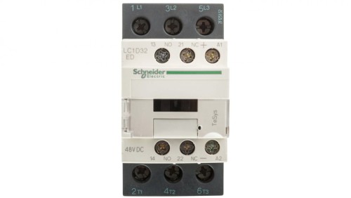 TeSys Deca Stycznik mocy 32A 3P 48V DC 1Z 1R LC1D32ED