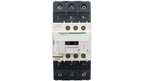 TeSys Deca Stycznik mocy 50A 3P 24V DC 1Z 1R (EVK) LC1D50ABD