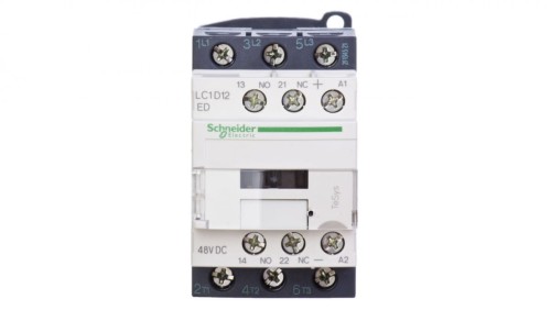 TeSys Deca Stycznik mocy 12A 3P 48V DC 1Z 1R LC1D12ED
