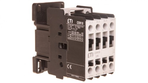 Stycznik mocy 18A 3P 230V AC 1Z 0R CEM18.10-230V-50/60Hz 004644123