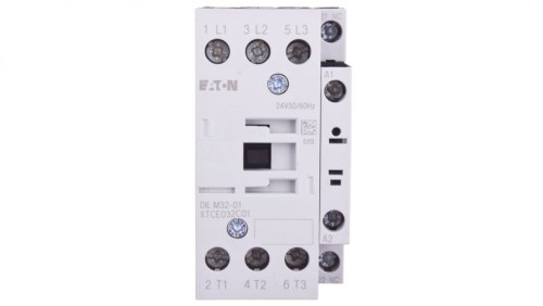 Stycznik mocy 32A 3P 24V AC 0Z 1R DILM32-01(24V50/60HZ) 277296