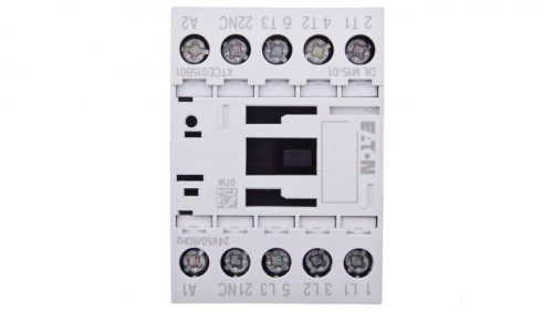 Stycznik mocy 15A 3P 24V AC 0Z 1R DILM15-01(24V50/60HZ) 290097