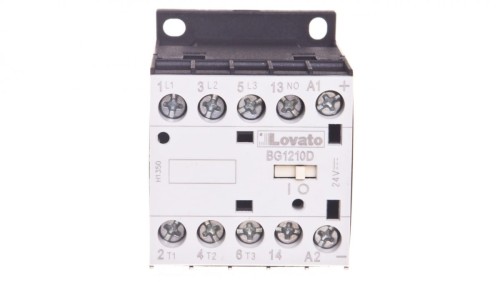 Stycznik mocy 3P 12A 5,7kW przy 400VAC AC3, cewka 24VDC, 1Z 0R 11BG1210D024