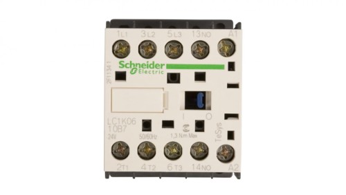 Stycznik mocy 6A 3P 24V AC 1Z 0R LC1K0610B7