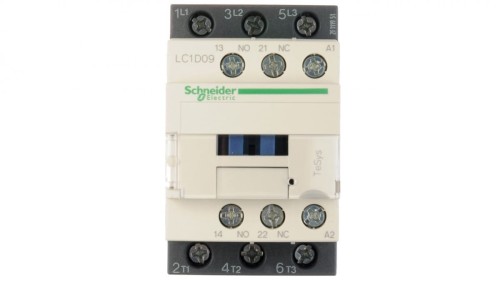 TeSys Deca Stycznik mocy 9A 3P 110V AC 1Z 1R LC1D09F7