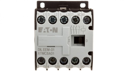 Stycznik mocy 6A 3P 24V AC 0Z 1R DILEEM-01(24V50/60HZ) 051621