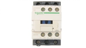 TeSys Deca Stycznik mocy 9A 3P 24V DC 1Z 1R LC1D09BD