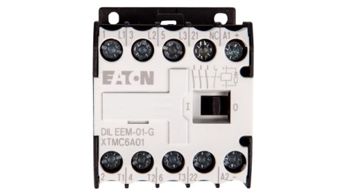 Stycznik mocy 6A 3P 24V DC 0Z 1R DILEEM-01-G(24VDC) 051650