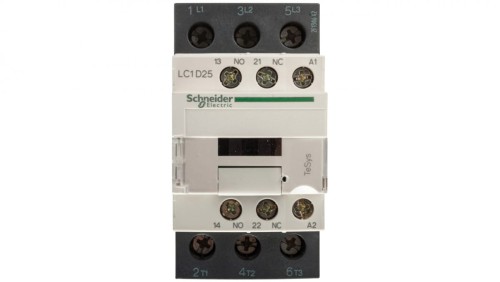 TeSys Deca Stycznik mocy 25A 3P 42V AC 1Z 1R LC1D25D7