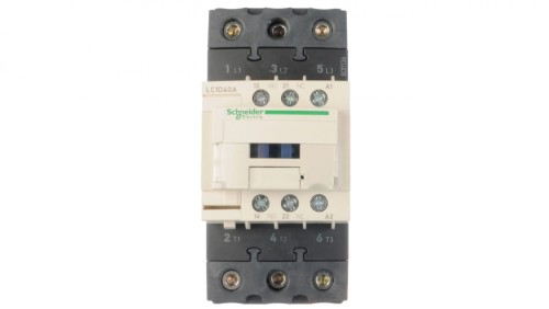TeSys Deca Stycznik mocy 40A 3P 24V AC 1Z 1R (EVK) LC1D40AB7