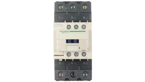 TeSys Deca Stycznik mocy 40A 3P 230V AC 1Z 1R (EVK) LC1D40AP7