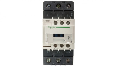 TeSys Deca Stycznik mocy 50A 3P 24V AC 1Z 1R (EVK) LC1D50AB7
