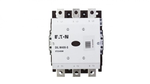 Stycznik mocy 400A 3P 230V AC 2Z 2R DILM400-S/22(220-240V50/60HZ) 274196