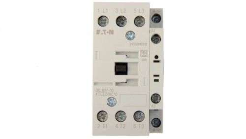 Stycznik mocy 17A 3P 24V AC 1Z 0R DILM17-10(24V50/60HZ) 277008
