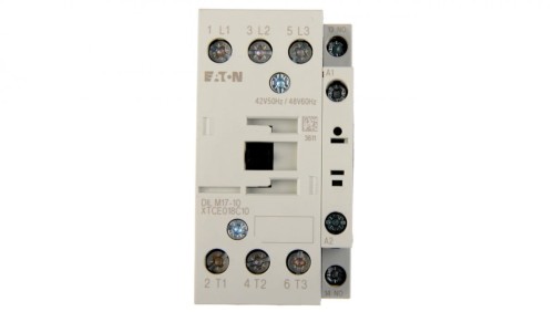 Stycznik mocy 17A 3P 42V AC 1Z 0R DILM17-10(42V50HZ,48V60HZ) 277000
