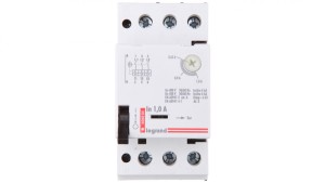 Wyłącznik silnikowy 3P 0,25kW 0,63-1A M 250 1 606804