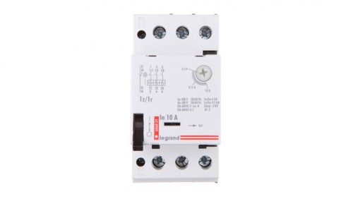 Wyłącznik silnikowy 3P 4kW 6,3-10A M 250 1R/1Z 10 606829