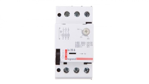 Wyłącznik silnikowy 3P 9kW 14-20A M 250 20 606811