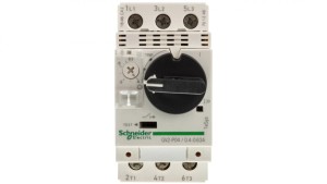 TeSys Deca Wyłącznik silnikowy 3P 0,18kW 0,4-0,63A GV2P04