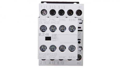 Stycznik mocy 12A 3P 24V DC 2Z 2R DILM12-22(24VDC) 106369