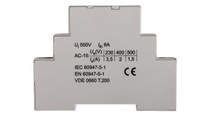 Styk pomocniczy 1Z 1R montaż boczny HS11 004600173