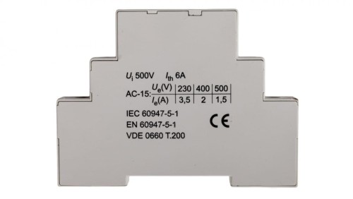 Styk pomocniczy 1Z 1R montaż boczny HS11 004600173