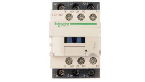 TeSys Deca Stycznik mocy 12A 3P 230V AC 1Z 1R LC1D12P7