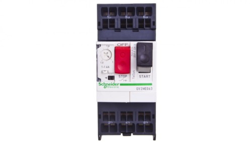 TeSys Deca Wyłącznik silnikowy 3P 0,55kW 1-1,6A GV2ME063