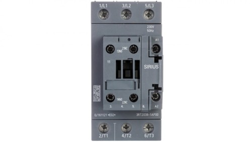 Stycznik mocy 80A 3P 37kW 230V AC 1Z+1R S2 3RT2038-1AP00