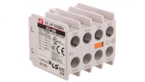 Styki pomocnicze przednie do ministyczników LS Electric GMC/D, 4B 83361621007 AU-4M 4B