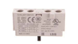 Styki pomocnicze przednie do wyłączników silnikowych LS Electric MMS, 1a1b 83361941112 MMS-FX-1N01NC