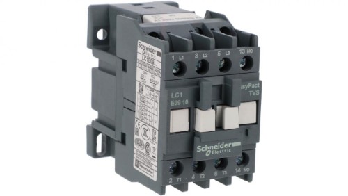 Stycznik mocy Easy TeSys Control AC-3, 9A, 3P (1NO), cewka 230V AC, 50/60Hz LC1E0910P7