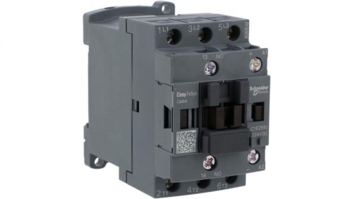 Stycznik mocy Easy TeSys Control AC-3, 25A, 3P (1NO), cewka 24V DC LC1E2510BD