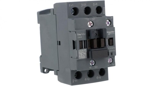 Stycznik mocy Easy TeSys Control AC-3, 32A, 3P (1NO), cewka 24V DC LC1E3210BD