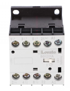Stycznik mocy 3P 12A 5,7kW przy 400VAC AC3, cewka 24VAC 50/60Hz, 0Z 1R 11BG1201A024