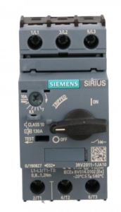 Wyłącznik silnikowy 3P 4kW 7-10A S00 3RV2011-1JA10