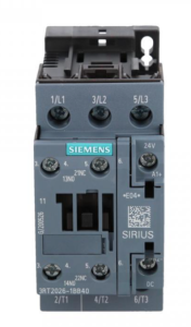 Stycznik mocy 25A 3P 24V DC 1Z 1R S0 3RT2026-1BB40