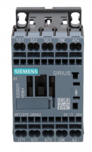 Stycznik mocy 7A 3P 24V DC 0Z 1R S00 3RT2015-2KB42