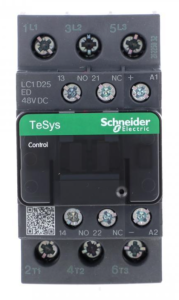 TeSys Deca Stycznik mocy 25A 3P 48V DC 1Z 1R LC1D25ED