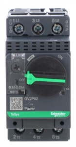 TeSys Deca Wyłącznik silnikowy 3P 0,06kW 0,16-0,25A GV2P02